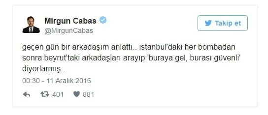 Mirgün Cabas'tan alçak saldırı sonrası küstah paylaşım! - 1