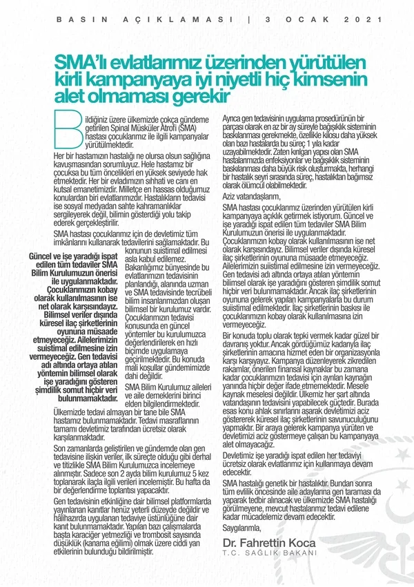 saglik-bakani-fahrettin-kocadan-flas-aciklama-smali-evlatlarimiz-uzerinden-yurutulen-kirli-kampanyaya-alet-olmayin-1609702190332.jpg Son dakika: Sağlık Bakanı Fahrettin Koca'dan flaş açıklama: SMA'lı evlatlarımız üzerinden yürütülen kirli kampanyaya alet olmayın! - 7