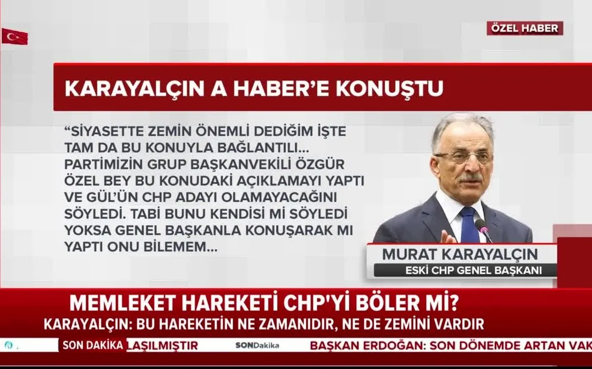 Son Dakika Memleket Hareketi Ile Muharrem Ince Nin Amaci Ne Murat Karayalcin A Haber E Konustu Ahaber Son Dakika Video Izle