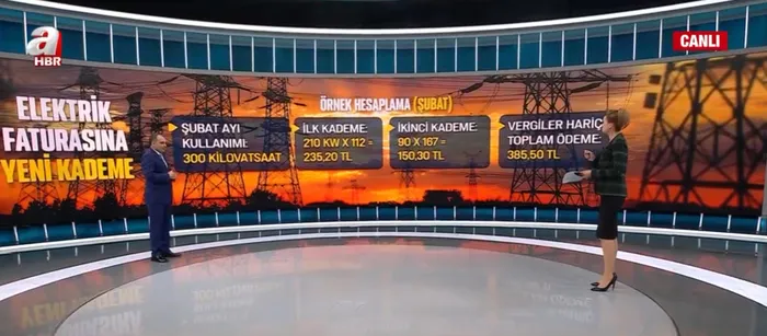 Elektrik faturam kaç lira olacak? İşte elektrikte yeni kademe için örnek hesaplama - 3