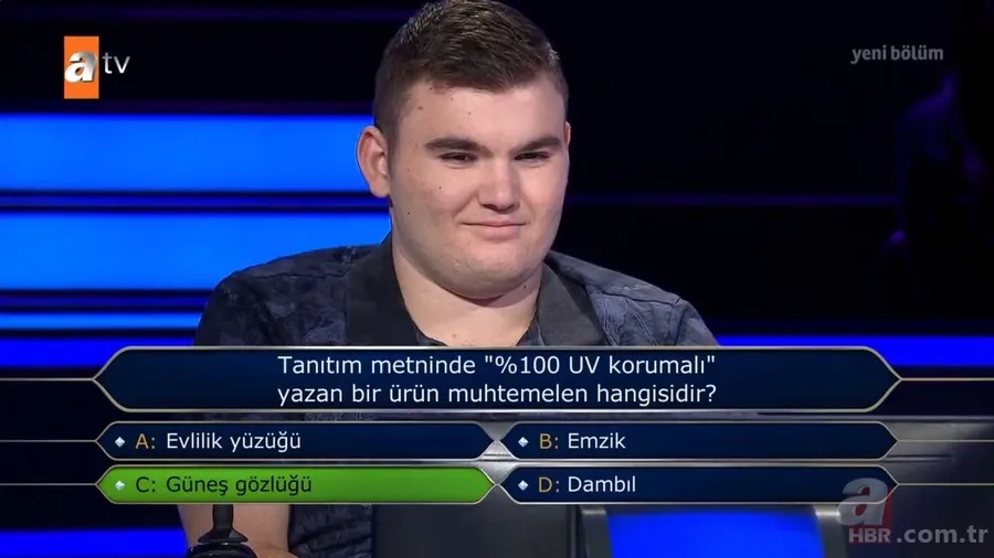 Kim Milyoner Olmak İster'de şaşırtan futbol sorusu! Kadın yarışmacı verdiği yanıtla şaşkına çevirdi 15