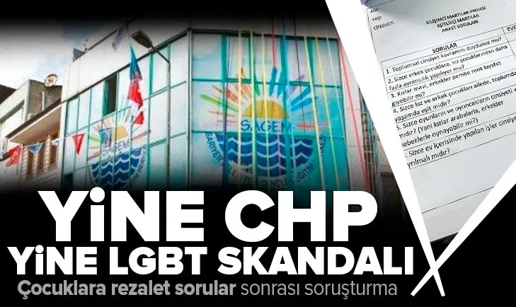 CHP’li Sarıyer Belediyesi’nde LGBT skandalı