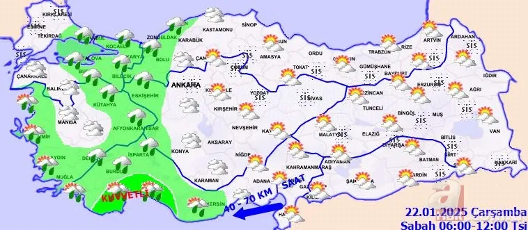 Meteoroloji'den sarı kodlu uyarı: Sıcaklıklar 5 derece düştü! Sağanak yağış, fırtına, buzlanma... 7