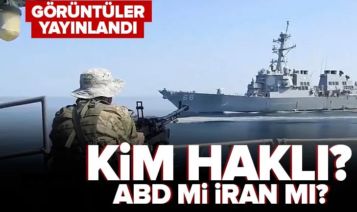 İran ABDnin iddia ettiği görüntüleri yayınladı