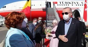 Başkan Erdoğan Brüksel’de