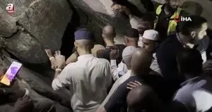 Mekke nur dağı hacı adaylarının akınına uğruyor
