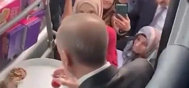 Başkan Erdoğan’a Sakarya’da sevgi seli! Tepsilerle yollarda beklediler