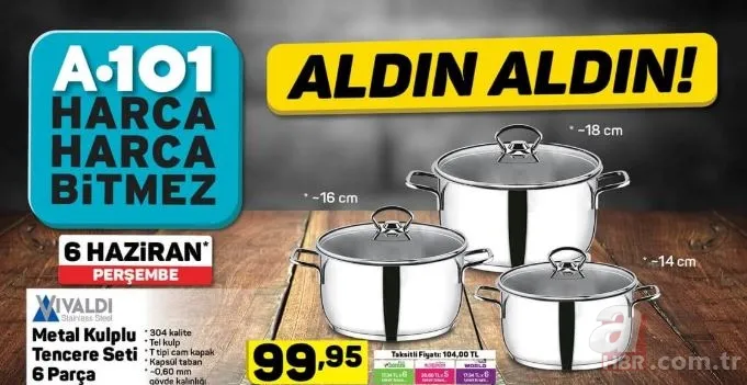A101 aktüel ürünler kataloğu 6 Haziran beklenen fırsat geldi! A101 1-7 Haziran indirimli ürünler neler? 16