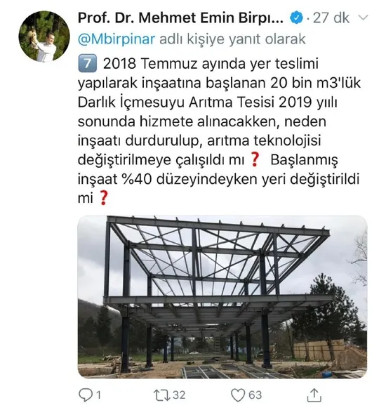 CHP’li İBB Başkanı İmamoğlu’na Şile soruları! Bakan yardımcısı ifşa etti