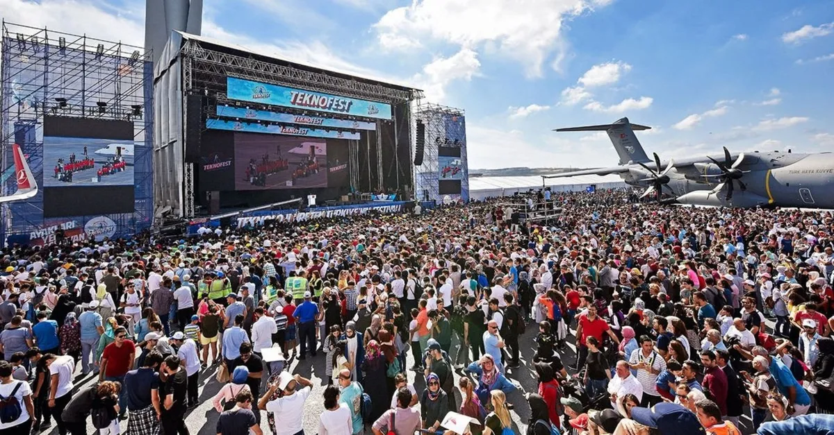 İstanbul'da TEKNOFEST yoğunluğu