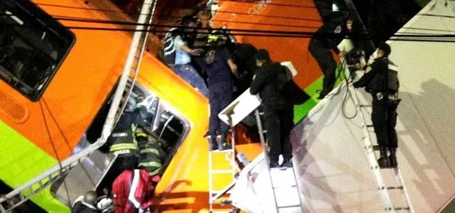 Meksika’da metro kazası! Ölü ve yaralılar var