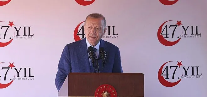 Son dakika: Başkan Erdoğan’dan Kıbrıs Barış Harekatı’nın 47’nci yıl dönümünde önemli açıklamalar