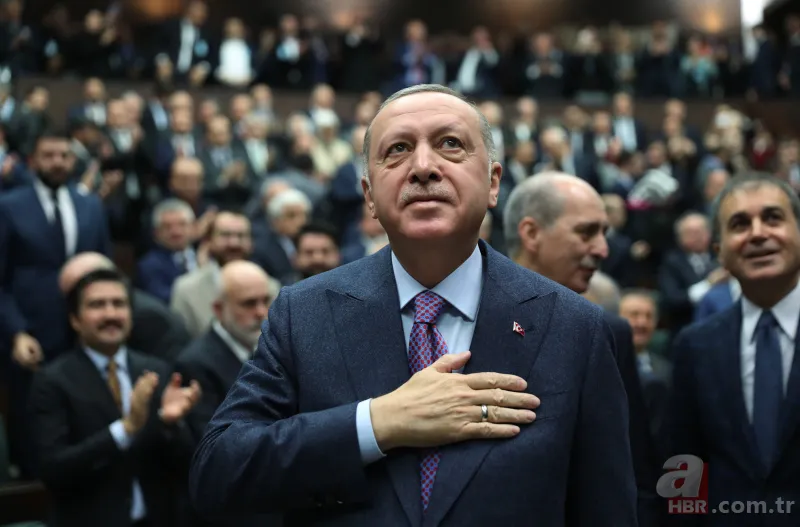 Başkan Erdoğan partilileri selamladı! O anlar böyle görüntülendi... 21