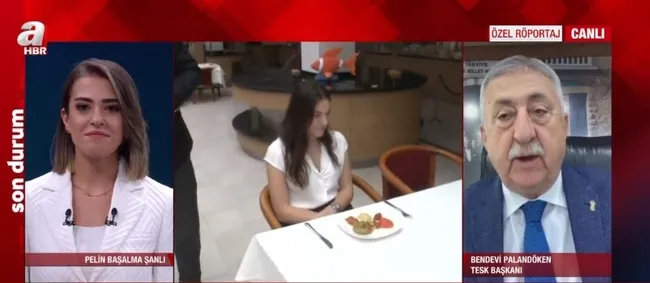 Kafe ve restoranlar açıldı! TESK Başkanı Bendevi Palandöken A Haber’de değerlendirdi - 1
