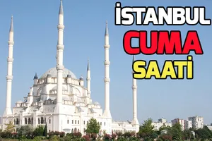 İstanbulda Cuma namazı saat kaçta?