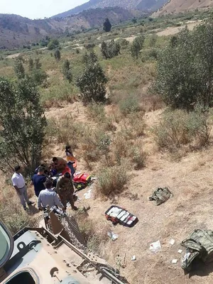 Hakkari’de askeri araç devrildi: 2 asker şehit oldu, 7 asker yaralandı