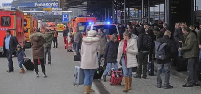 Almanya’da Hamburg Havalimanı kapatıldı!