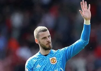 David de Gea Manchester United’a veda etti!
