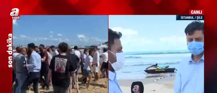 Son dakika: Şile’de A Haber ekibine saldırı! İBB’ye bağlı cankurtaranlar A Haber ekibini darp etti