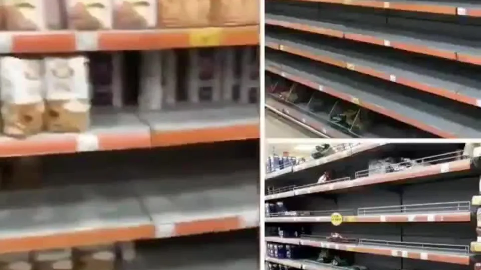 Koronavirüsü duyan markete koştu! İstanbul ve İzmir’de raflar boşaltıldı |Video