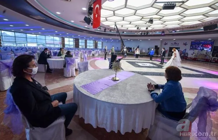 Corona virüs sonrası halay böyle çekilecek! Düğün salonlarına gönderildi... 4