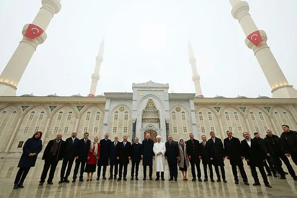 Başkan Erdoğan Şahinbey Millet Camii’ni açtı! Türkiye’nin en büyük 2. camisi
