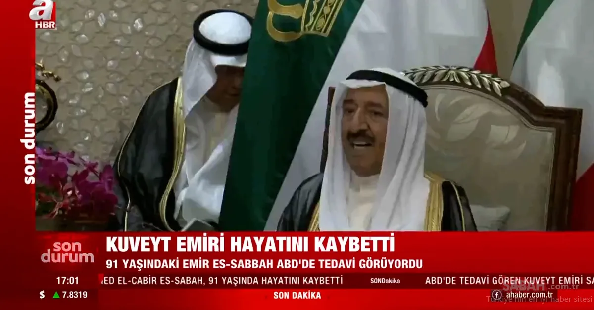 Kuveyt Emir Sabah el-Ahmed el-Cabir es-Sabah öldü