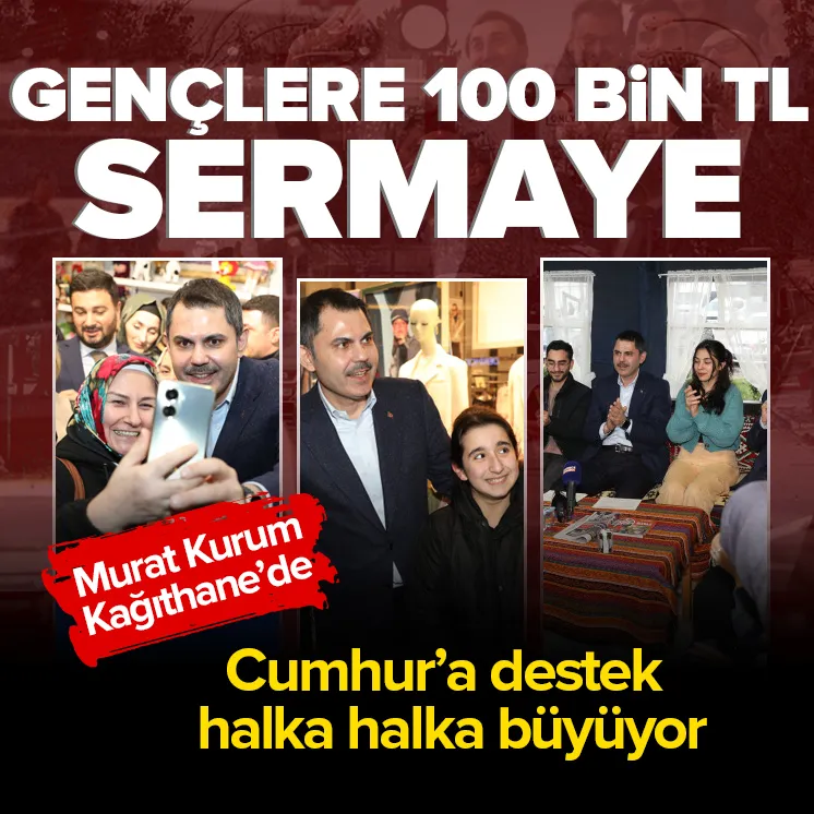 İBB Başkan adayı Kurum Kağıthanede