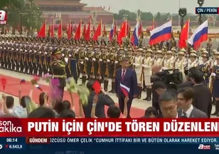 Rus lider Putin Çin'de: Görüşme başladı