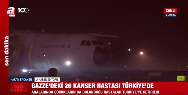 Gazze’ye yardım eli! Sağlık Bakanı Koca açıklama yaptı: 26 Gazzeli hasta ile 13 refakatçisi Türkiye’ye getirildi