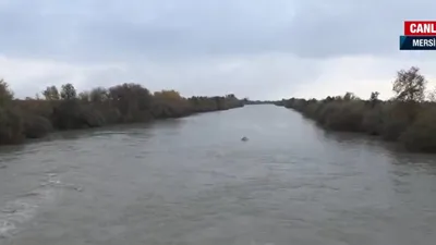 Göksu Nehri siyaha döndü