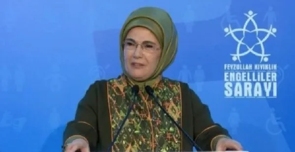 Emine Erdoğan: Engelli yavrularımız için var gücümüzle çalışıyoruz
