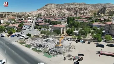 Kapadokya’da kaçak yapıya geçit yok