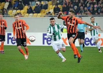 Konyaspor, Shakhtar'a direnemedi