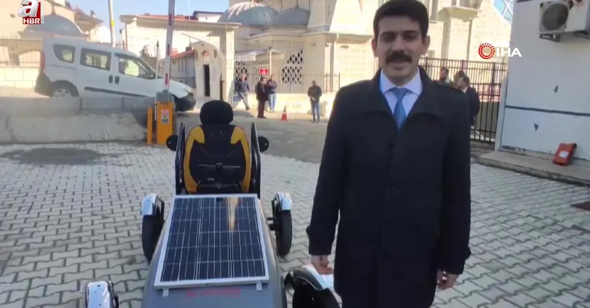 Hurda parçaları elektrikli araca dönüştü