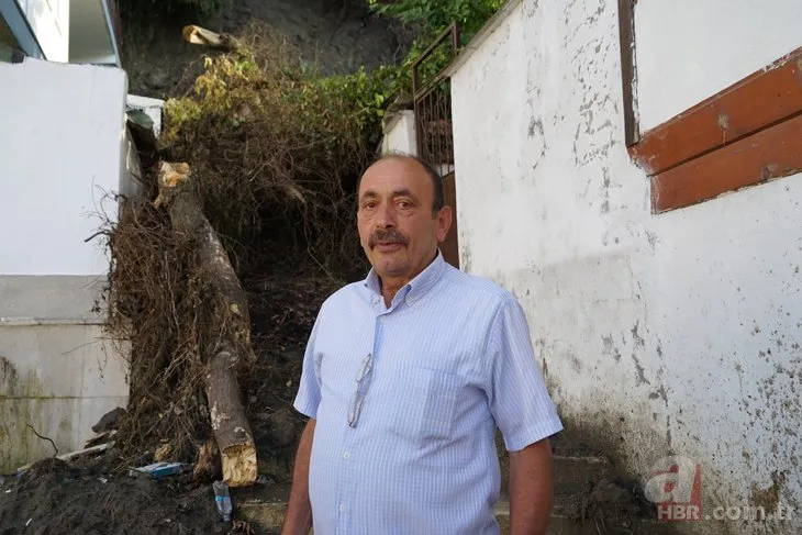 Sel felaketinin ardından evi balçıkla kaplandı! Engelli çiftin imdadına emniyet yetişti