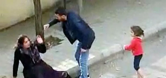 Gaziantep’te sokak ortasında eşini döven Emrah Çilo tutuklandı