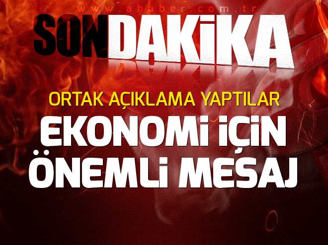 TOBB ve TÜSİAD: Türkiye ekonomisinin temelleri sağlam