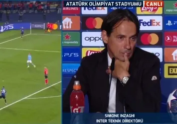 Inter teknik direktörü Simone Inzaghi Manchester City ile oynanan Şampiyonlar Ligi finali sonrası Ahaber.com.tr'nin sorularını yanıtladı!