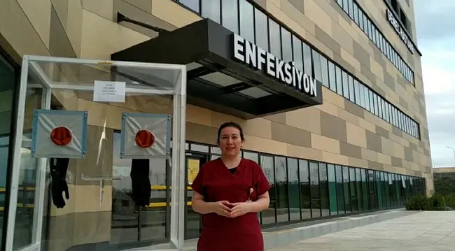 Bursa'da coronavirüsten korunmak için temassız numune alınmaya başlandı - 2