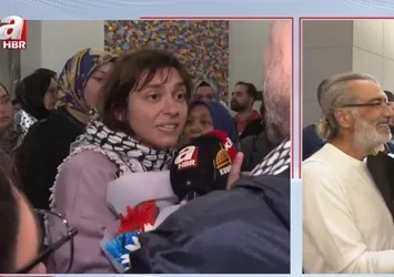 Sumud Filosu aktivistleri İstanbul'da! Sena Polat'tan net Gazze mesajı: Allah'ın bir planı var