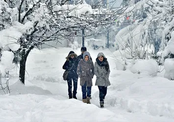 Ordu'da eğitime kar engeli