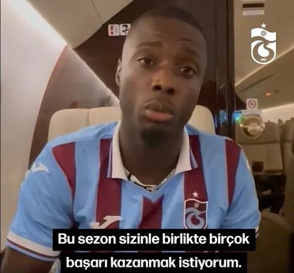 Trabzonspor Nicolas Pepe’yi transfer etti! Gece saatlerinde formayı giydi İstanbul’a indi