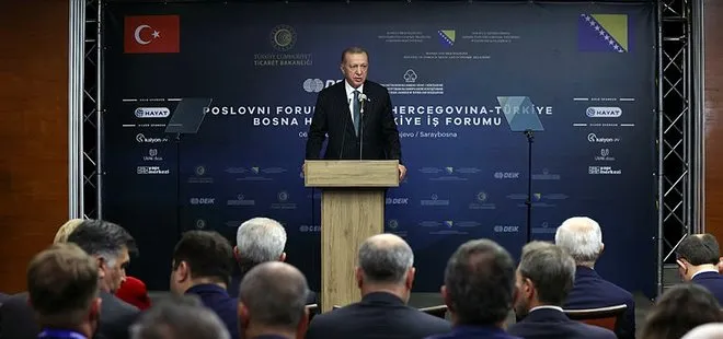 Başkan Recep Tayyip Erdoğan’dan Bosna Hersek-Türkiye İş Forumu programında önemli açıklamalar
