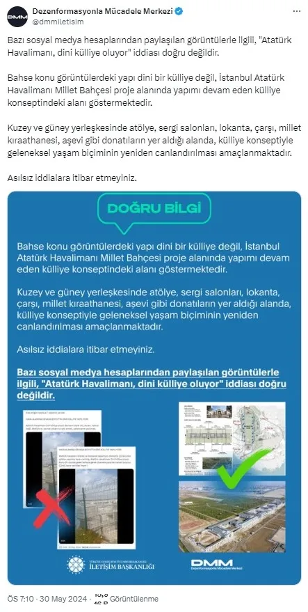 iletisim-baskanligi-ataturk-havalimani-dini-kulliye-oluyor-iddiasini-yalanlandi-1717107682727.jpg İletişim Başkanlığı 'Atatürk Havalimanı, dini külliye oluyor' iddiasını yalanlandı - 1