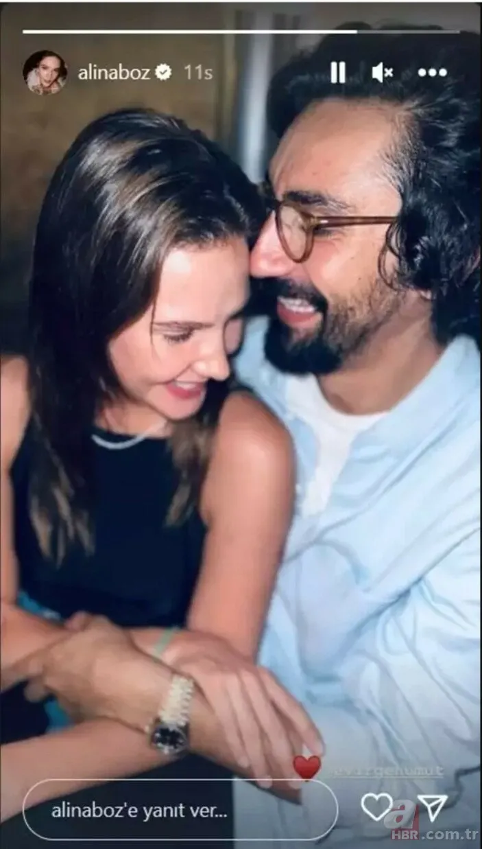 Alina Boz ve Umut Evirgen’in evleneceği iddia edilmişti! Nazar korkusundan konuşamadı 4