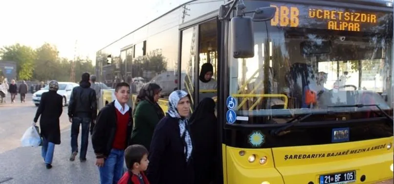Diyarbakır Belediyesi'nden ücretsiz ulaşım