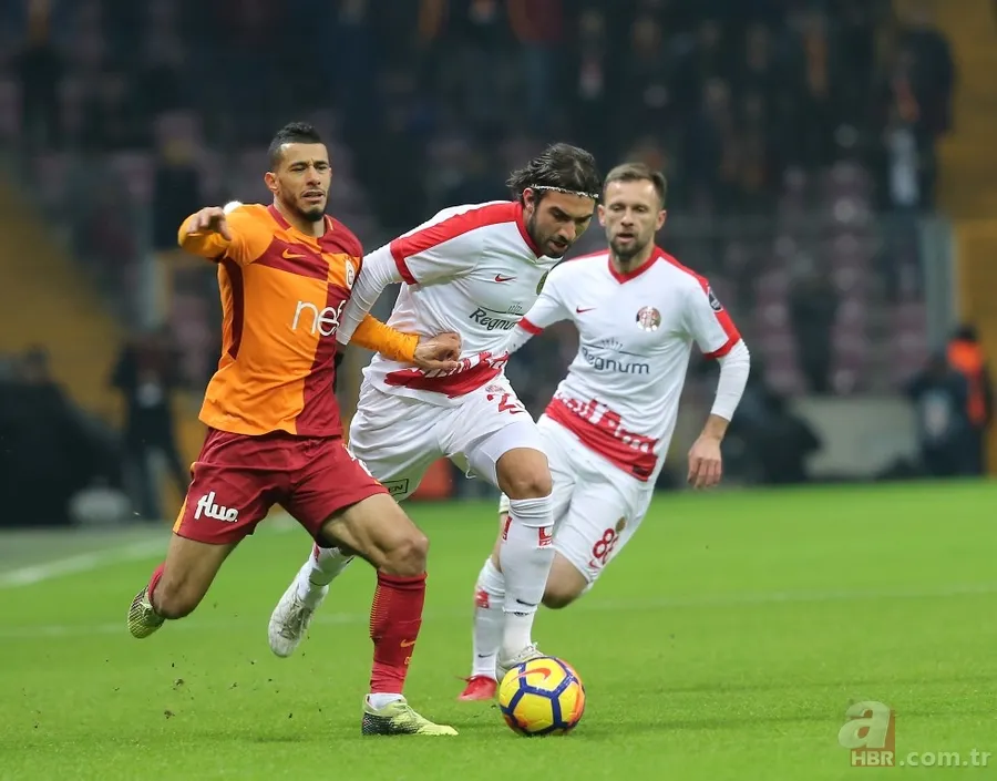 Galatasaray - Antalyaspor maçından kareler 23