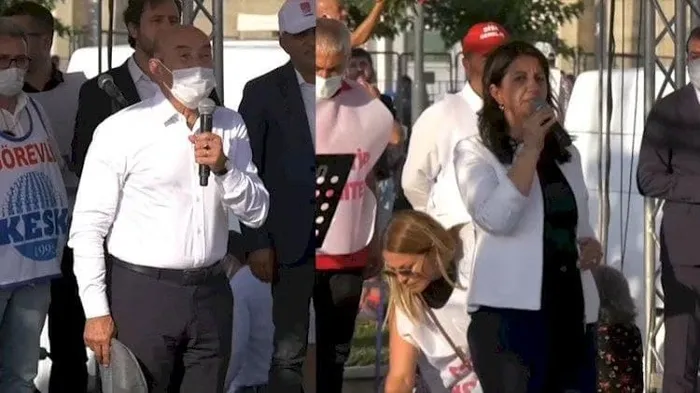 Son dakika: CHP ve HDP’den İzmir’de ortak miting! Tepki yağıyor: Kandil’e selam vererek seçim için düğmeye basıldı