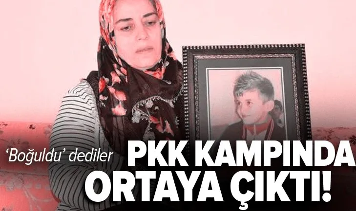 Zap’ta boğuldu dedikleri Hamza Adıyaman PKK kampında çıktı